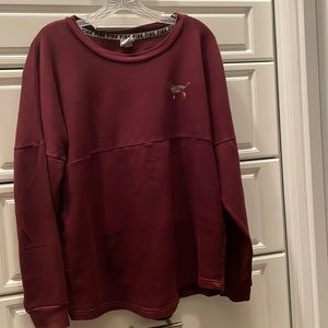 PINK maroon sweatshirt